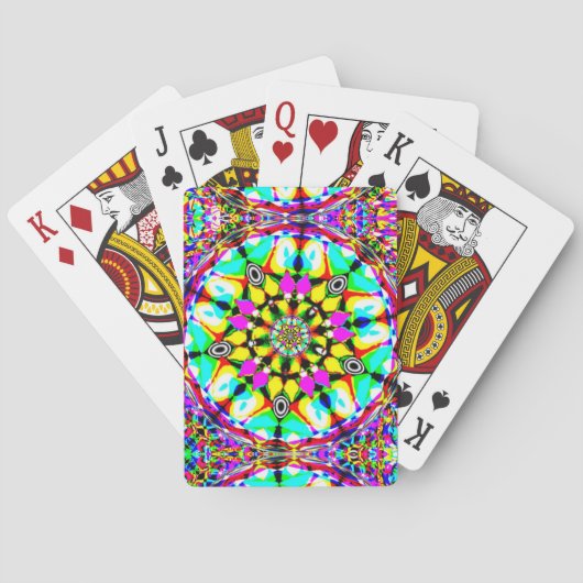 Pentagon Kaleidoskop Spielkarten (Rückseite)