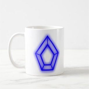 Pentagon-Kpop-Logo (blau) Kaffeetasse