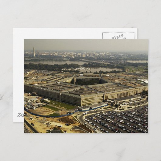 Pentagon Postkarte (Vorne/Hinten)