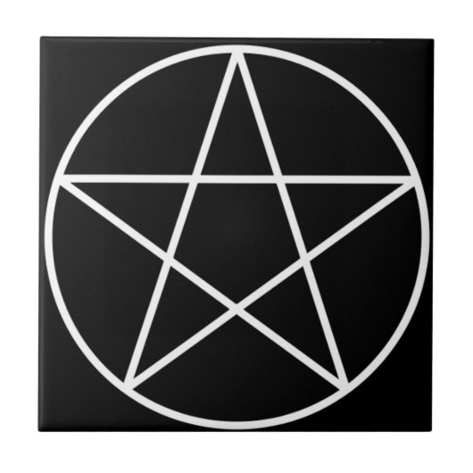 Pentagram-Altar-Fliese Fliese (Vorderseite)