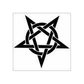 Pentagram Art Briefmarke Gummistempel (Prägung)