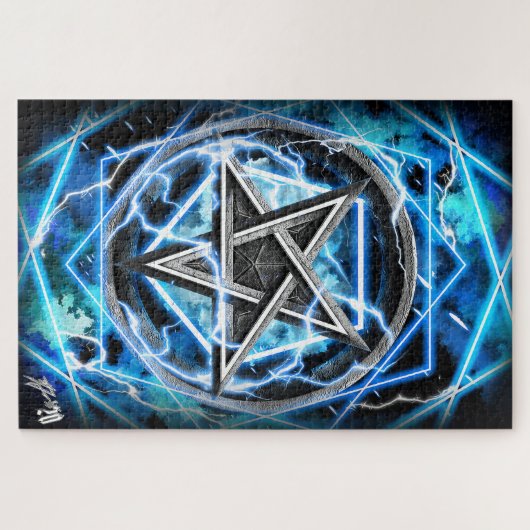 Pentagram-Blitz Puzzle (Horizontal)