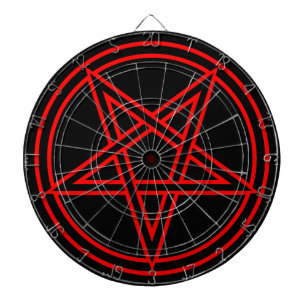 Pentagram Dartscheibe