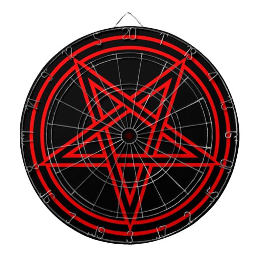 Pentagram Dartscheibe (vorne)