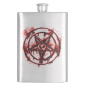 Pentagram Flachmann (Vorderseite)