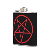 Pentagram-Flasche Flachmann (Links)