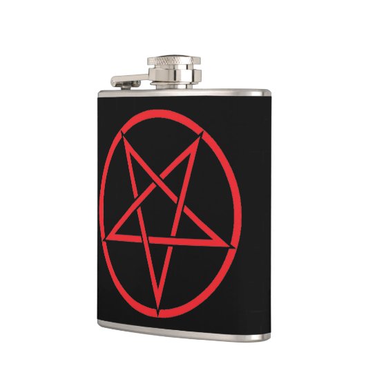 Pentagram-Flasche Flachmann (Links)