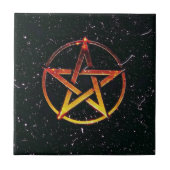 Pentagram Fliese (Vorderseite)