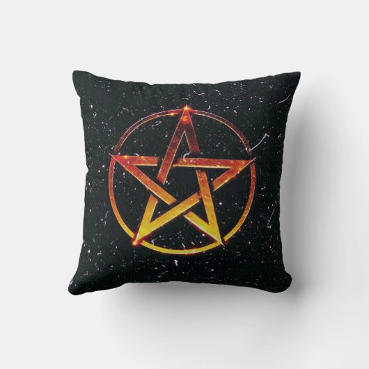 Pentagram Kissen (Rückseite)
