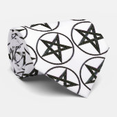 Pentagram-Krawatte Krawatte (Gerollt)