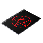 Pentagram-Notizbuch Notizblock (Linke Seite)