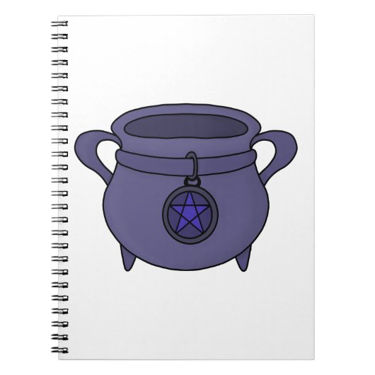 Pentagram Pentacle Notizblock (Vorderseite)