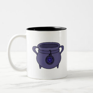 Pentagram Pentacle Zweifarbige Tasse