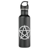 Pentagram/Pentagramm Edelstahlflasche (Vorderseite)