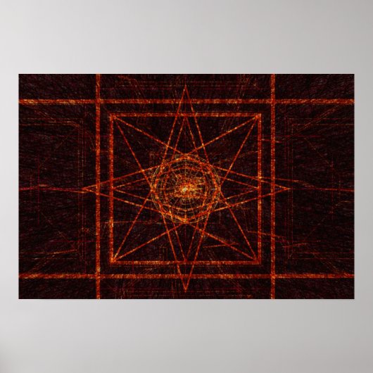 Pentagram Poster (Vorne)