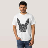 Pentagram Punk Rabbit T - Shirt (Vorne ganz)