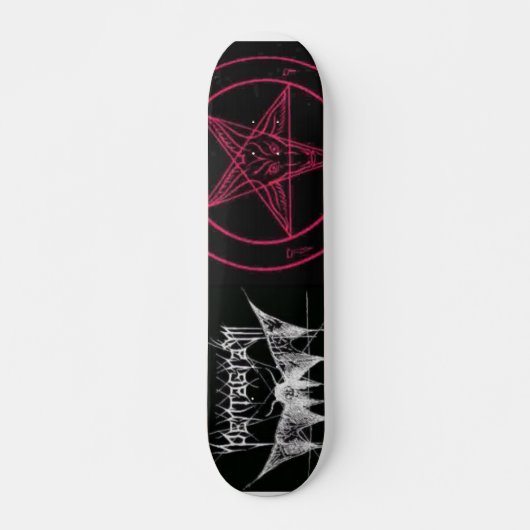 Pentagram, Satanism, Überraschungsangriff Skateboard (Vorne)