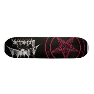 Pentagram, Satanism, Überraschungsangriff Skateboard