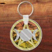 Pentagram Schlüsselanhänger (Vorderseite)