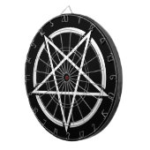 Pentagram (weißes) No.1 Dartscheibe (Vorderseite rechts)