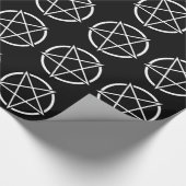 Pentagram (weißes) No.1 Geschenkpapier (Ecke)