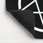 Pentagram (weißes) No.1 Mousepad (Ecke)