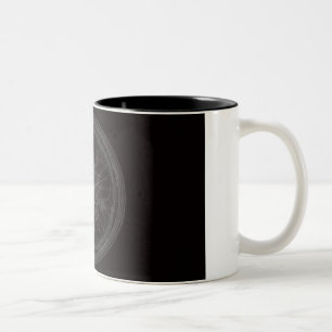Pentagram Zweifarbige Tasse