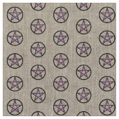 Pentagramm Altar Tuch Stoff (Nahaufnahme)