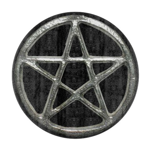 Pentagramm Cutting Board Schneidebrett (Vorderseite)