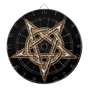 Pentagramm Dartscheibe