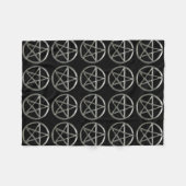 Pentagramm Fleece Blanket (Vorderseite (Horizontal))