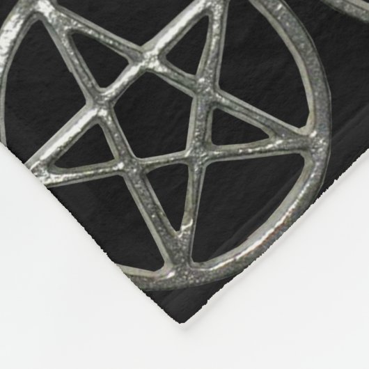 Pentagramm Fleece Blanket (Ecke)