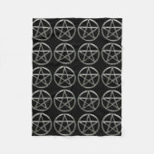 Pentagramm Fleece Blanket (Vorderseite)