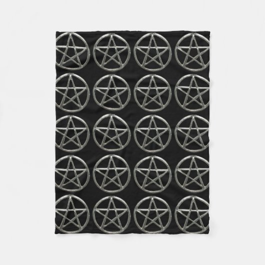 Pentagramm Fleece Blanket (Vorderseite)