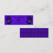 Pentagramm Hands 2 Visitenkarte (Vorne/Hinten)