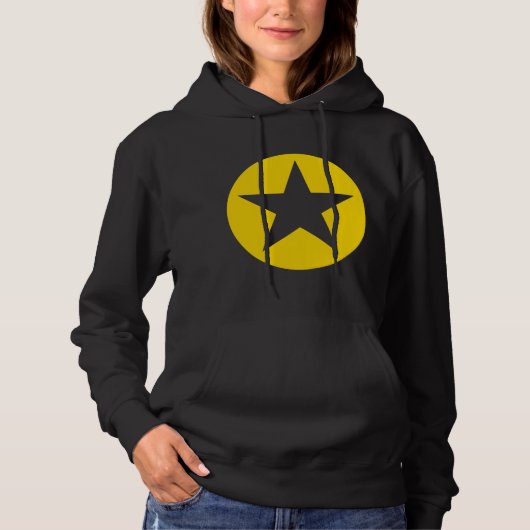 Pentagramm Hoodie (Vorderseite)