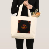 Pentagramm Jumbo Stoffbeutel (Vorderseite (Produkt))