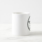Pentagramm-Kaffee-Tasse Kaffeetasse (Mittel)