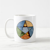 Pentagramm Kaffeetasse (Links)