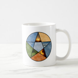 Pentagramm Kaffeetasse