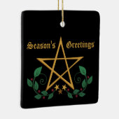 Pentagramm Keramikornament (Rechts)