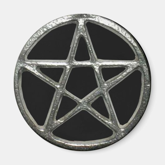 Pentagramm Magnet (Vorne)