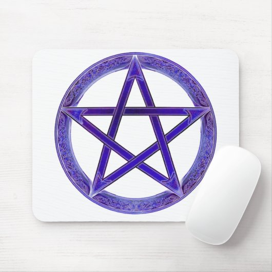 Pentagramm-Mausunterlage Mousepad (Mit Mouse)