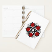 Pentagramm mit Rote Rosen Planer (Anzeige)