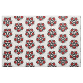 Pentagramm mit Rote Rosen Stoff (Fat Quarter (45,7 x 55,9 cm))