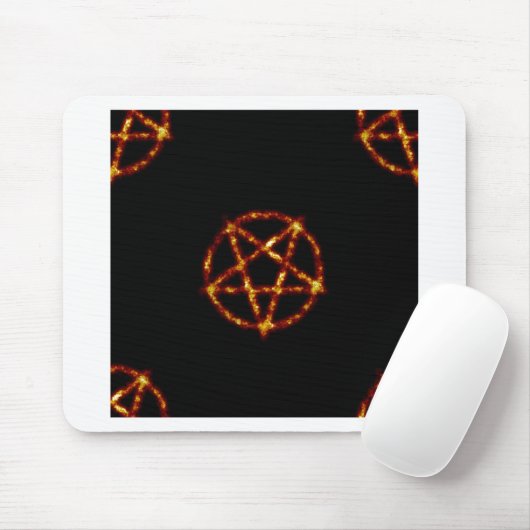 Pentagramm Mousepad (Mit Mouse)