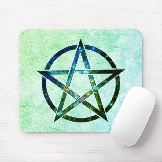 Pentagramm Mousepad (Mit Mouse)