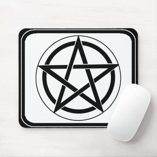 Pentagramm Mousepad (Mit Mouse)