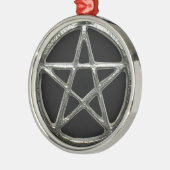 Pentagramm Ornament Aus Metall (Links)