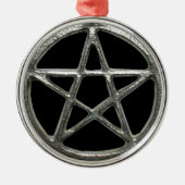 Pentagramm Ornament Aus Metall (Vorne)